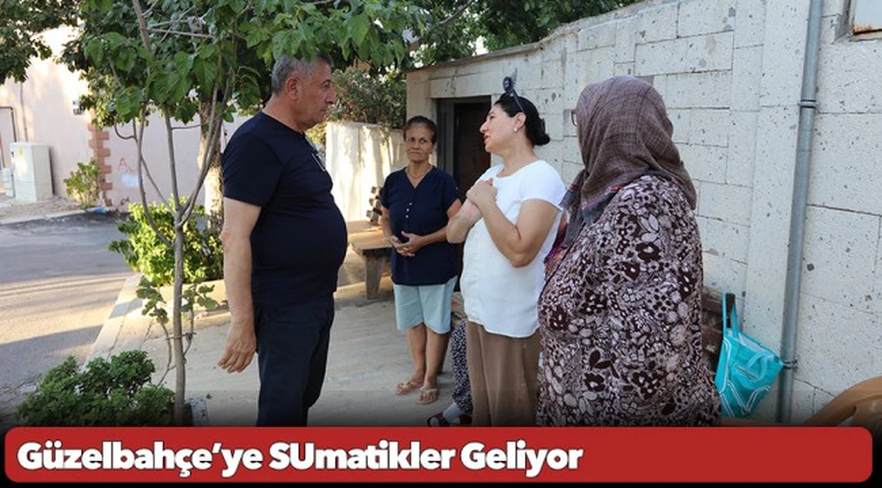 Güzelbahçe’ye SUmatikler Geliyor