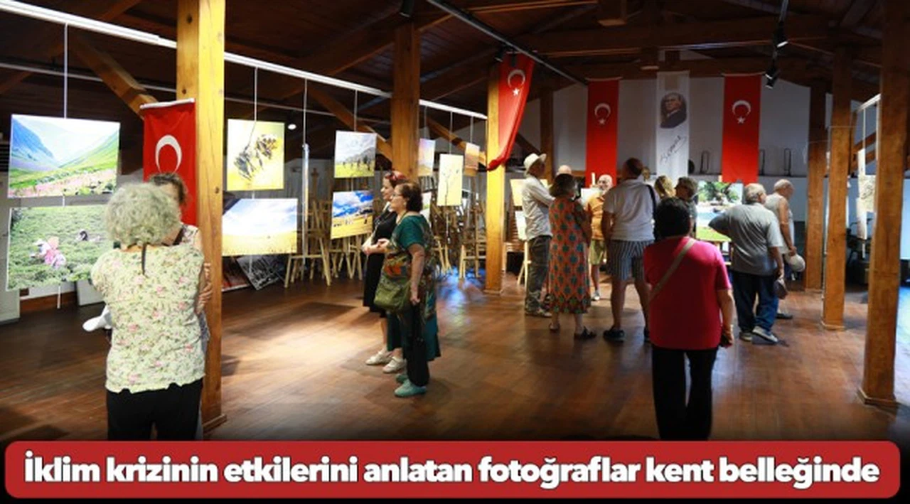 İklim krizinin etkilerini anlatan fotoğraflar kent belleğinde