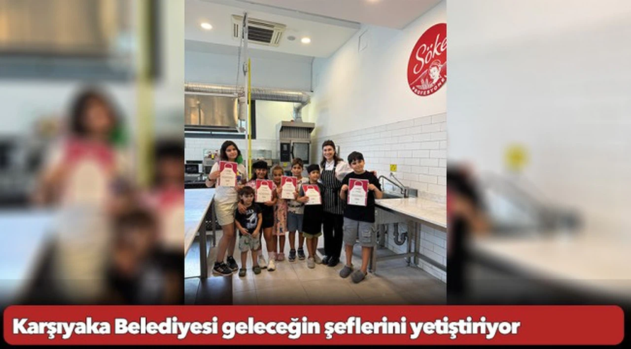 Karşıyaka Belediyesi geleceğin şeflerini yetiştiriyor
