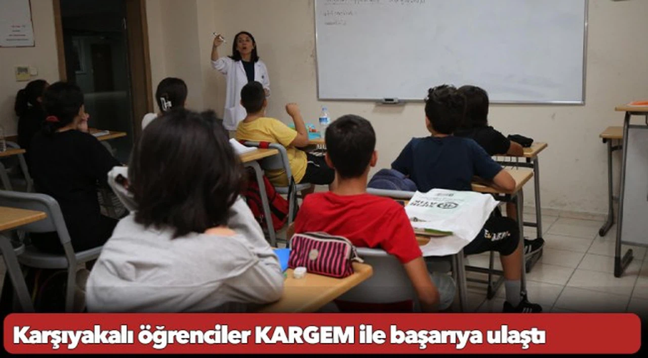 Karşıyakalı öğrenciler KARGEM ile başarıya ulaştı