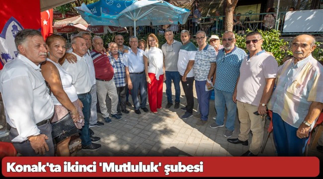 Konak'ta ikinci 'Mutluluk' şubesi