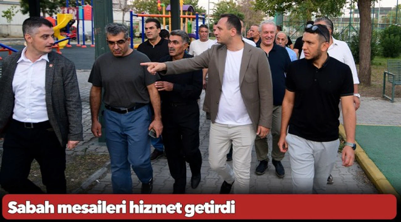 Sabah mesaileri hizmet getirdi