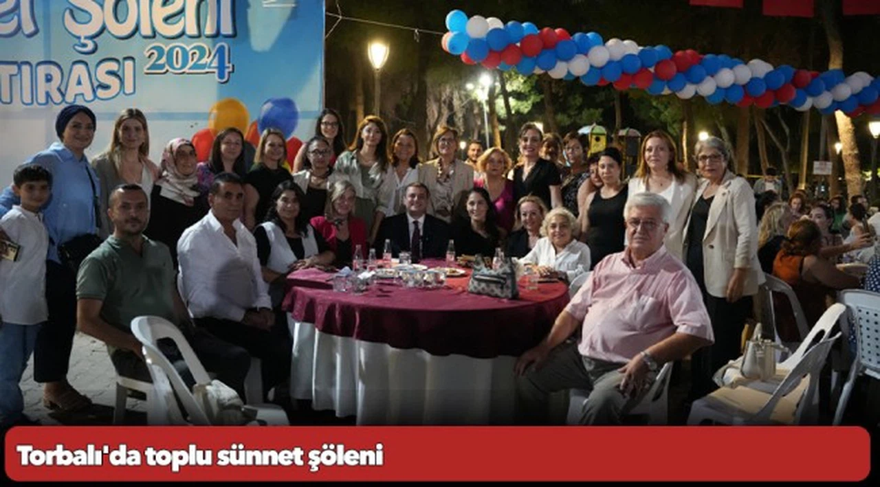 Torbalı'da toplu sünnet şöleni