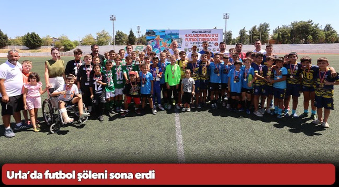 Urla’da futbol şöleni sona erdi