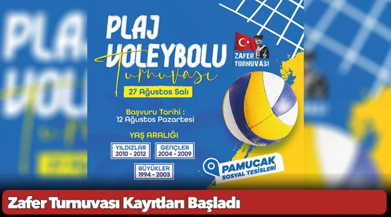 Zafer Turnuvası Kayıtları Başladı