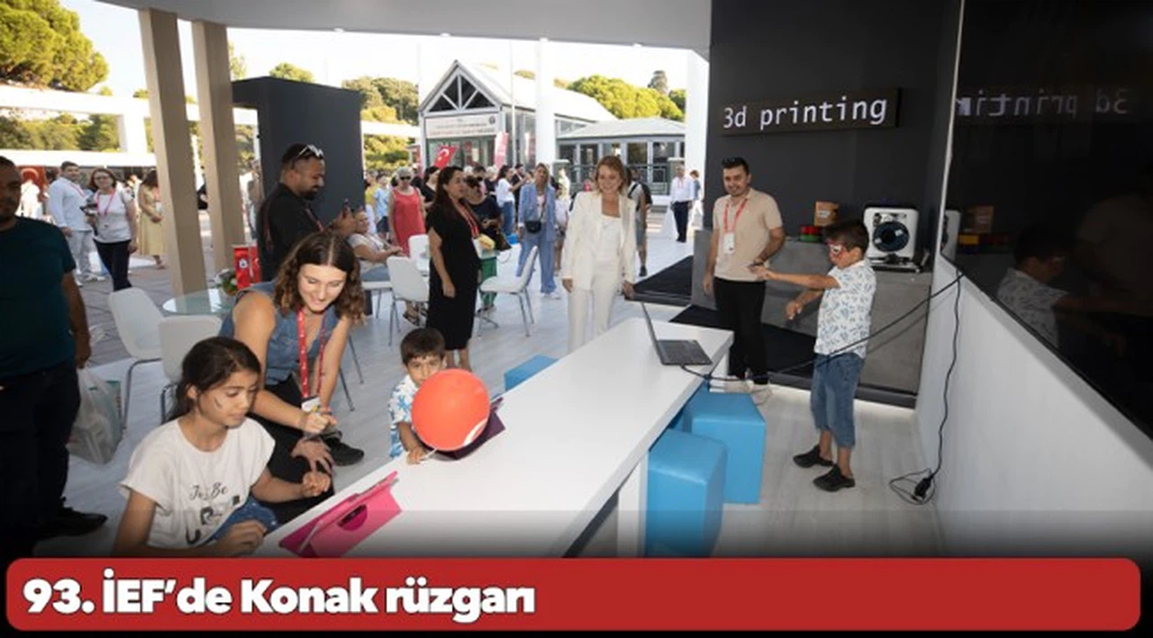 93. İEF’de Konak rüzgarı