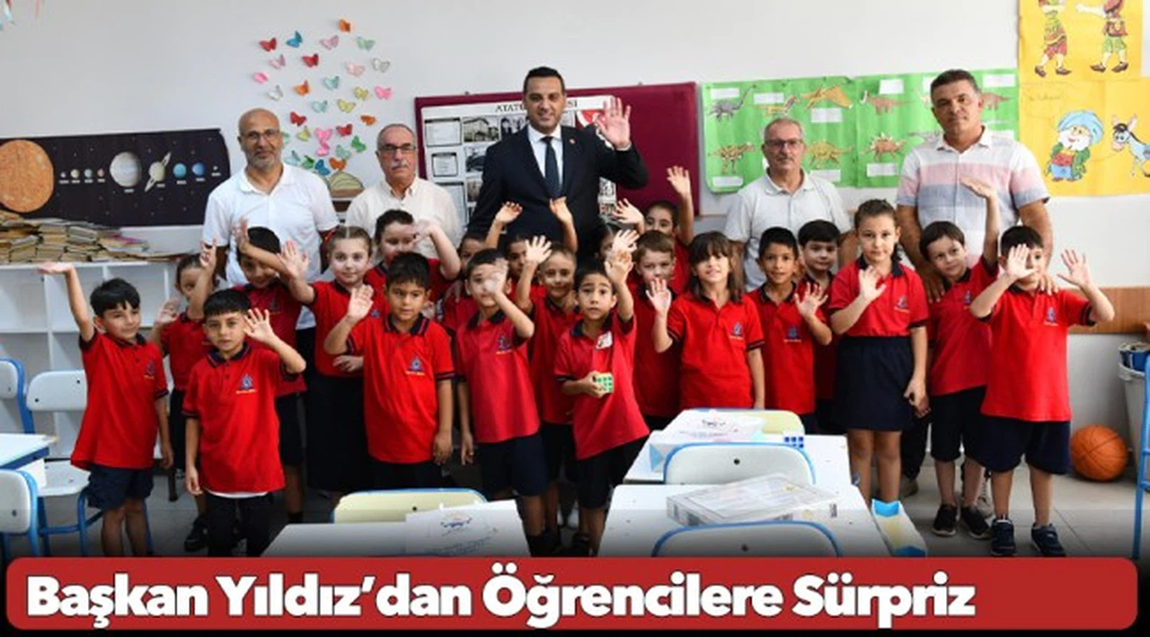 Başkan Yıldız’dan Öğrencilere Sürpriz