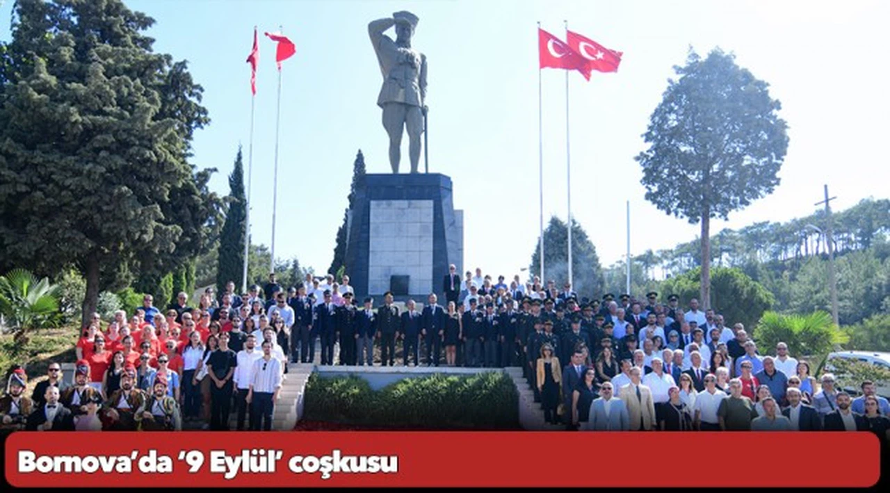 Bornova'da '9 Eylül' coşkusu