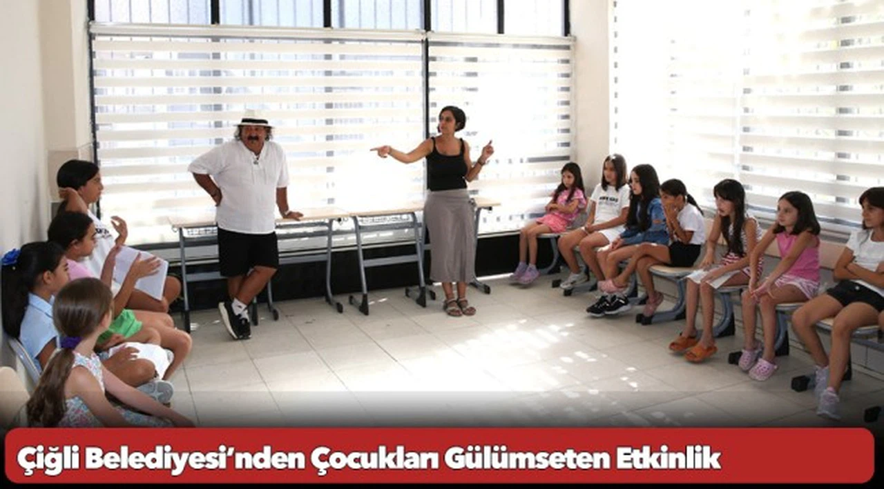 Çiğli Belediyesi’nden Çocukları Gülümseten Etkinlik
