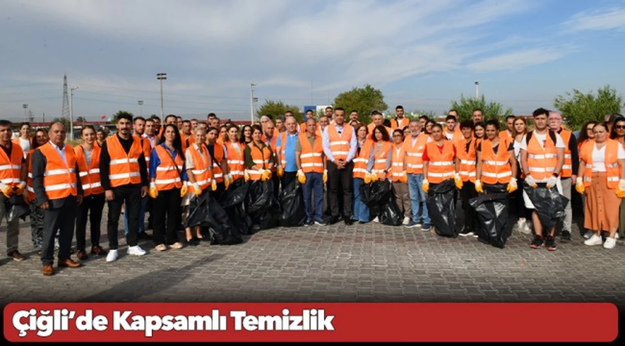Çiğli’de Kapsamlı Temizlik