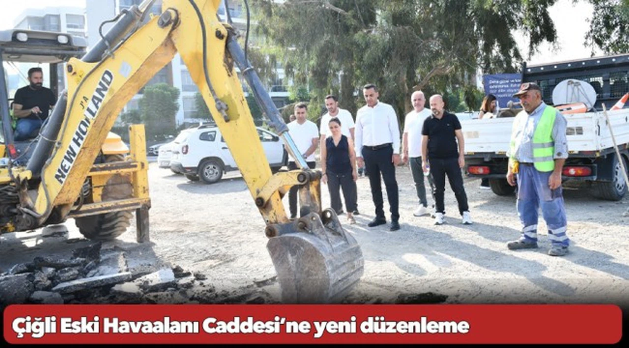 Çiğli Eski Havaalanı Caddesi’ne yeni düzenleme