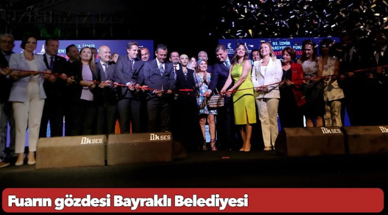 Fuarın gözdesi Bayraklı Belediyesi