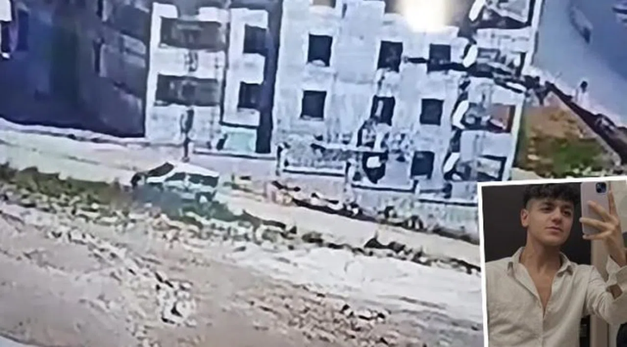 Gaziantep'te 1 işçinin öldüğü vinç kazası kamerada