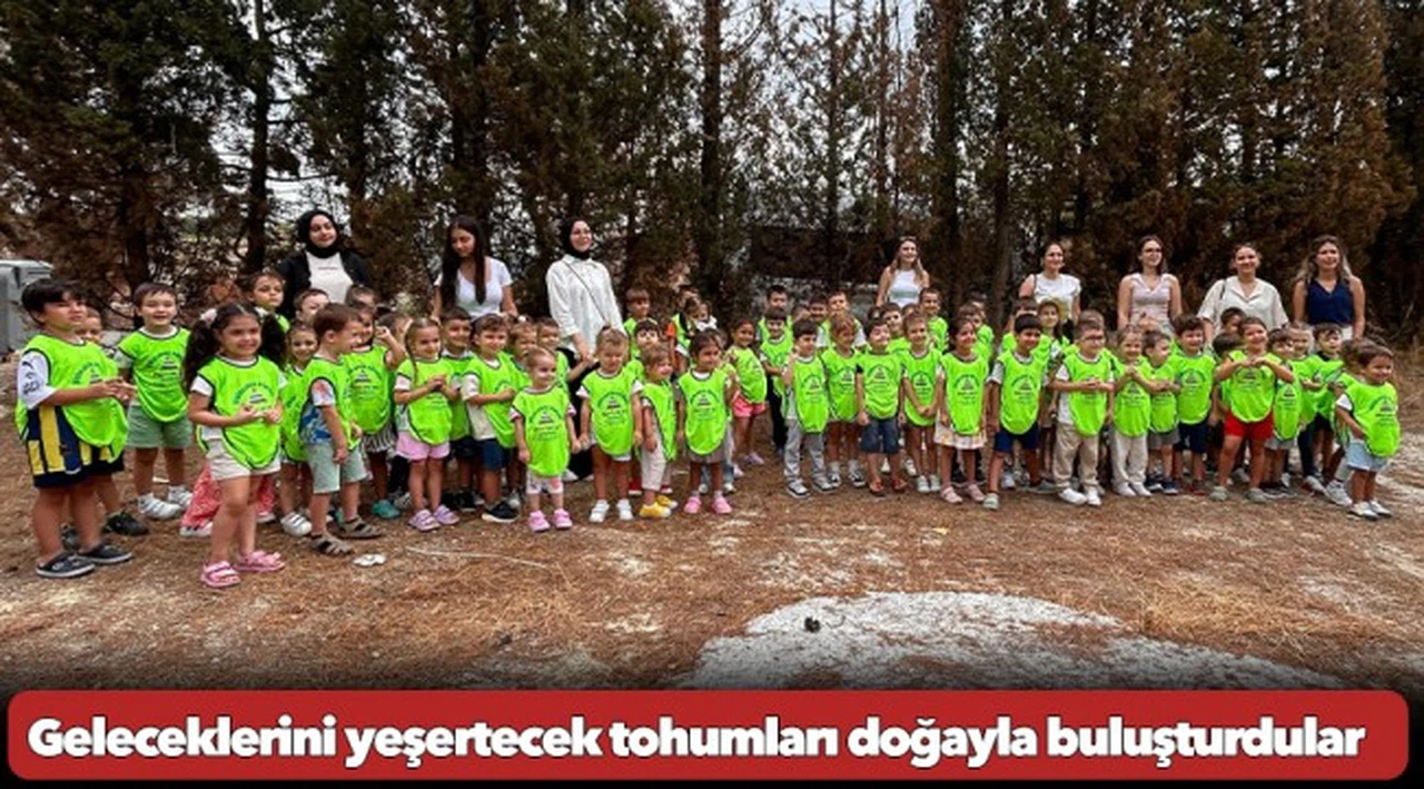 Geleceklerini yeşertecek tohumları doğayla buluşturdular