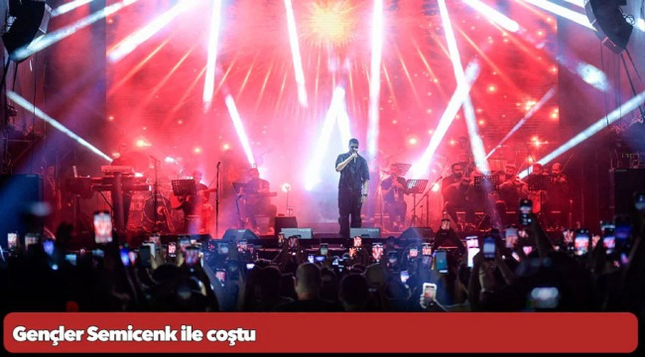 Gençler Semicenk ile coştu