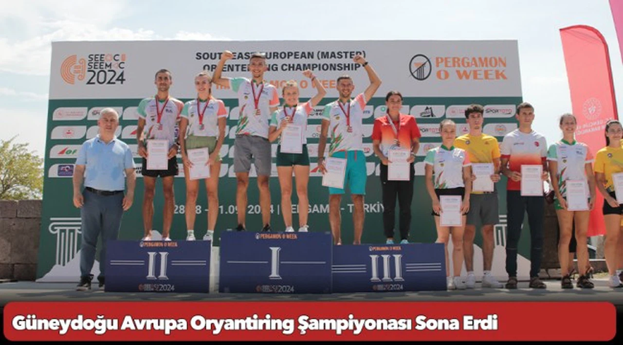 Güneydoğu Avrupa Oryantiring Şampiyonası Sona Erdi