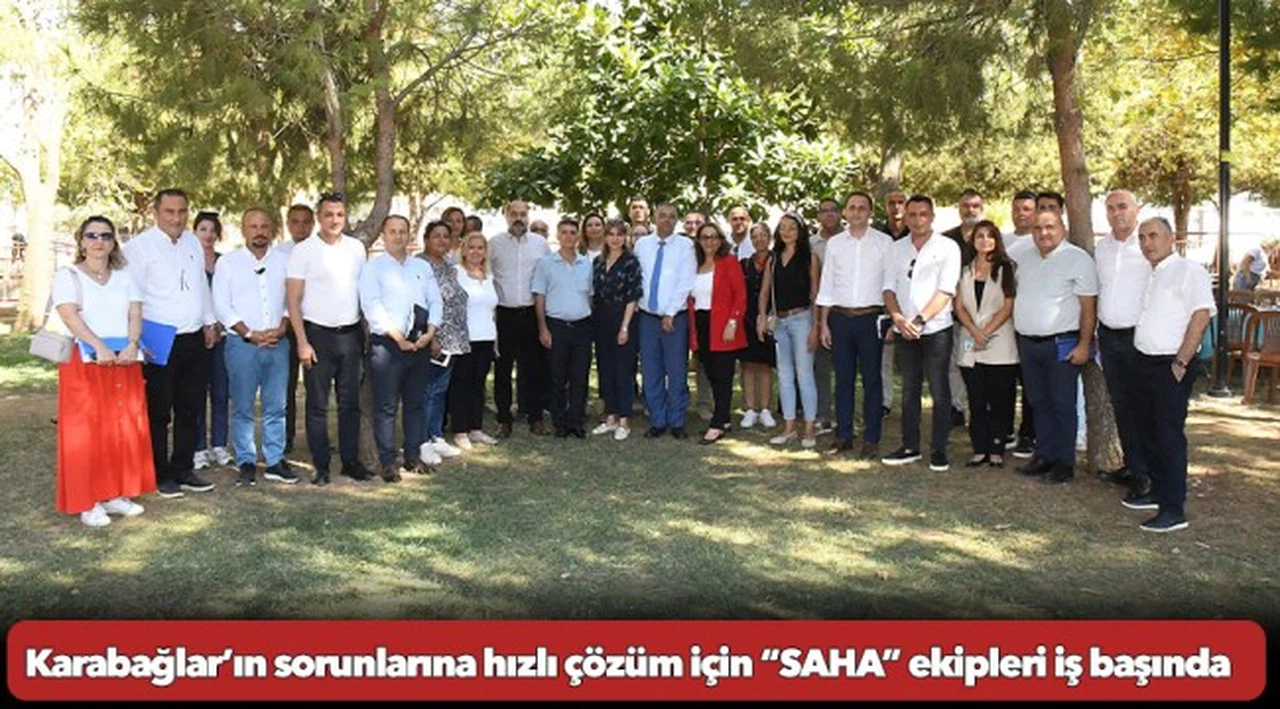 Karabağlar’ın sorunlarına hızlı çözüm için “SAHA” ekipleri iş başında