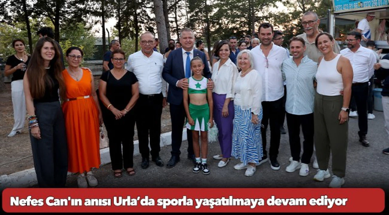 Nefes Can'ın anısı Urla’da sporla yaşatılmaya devam ediyor