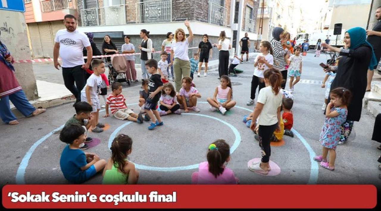 ‘Sokak Senin’e coşkulu final