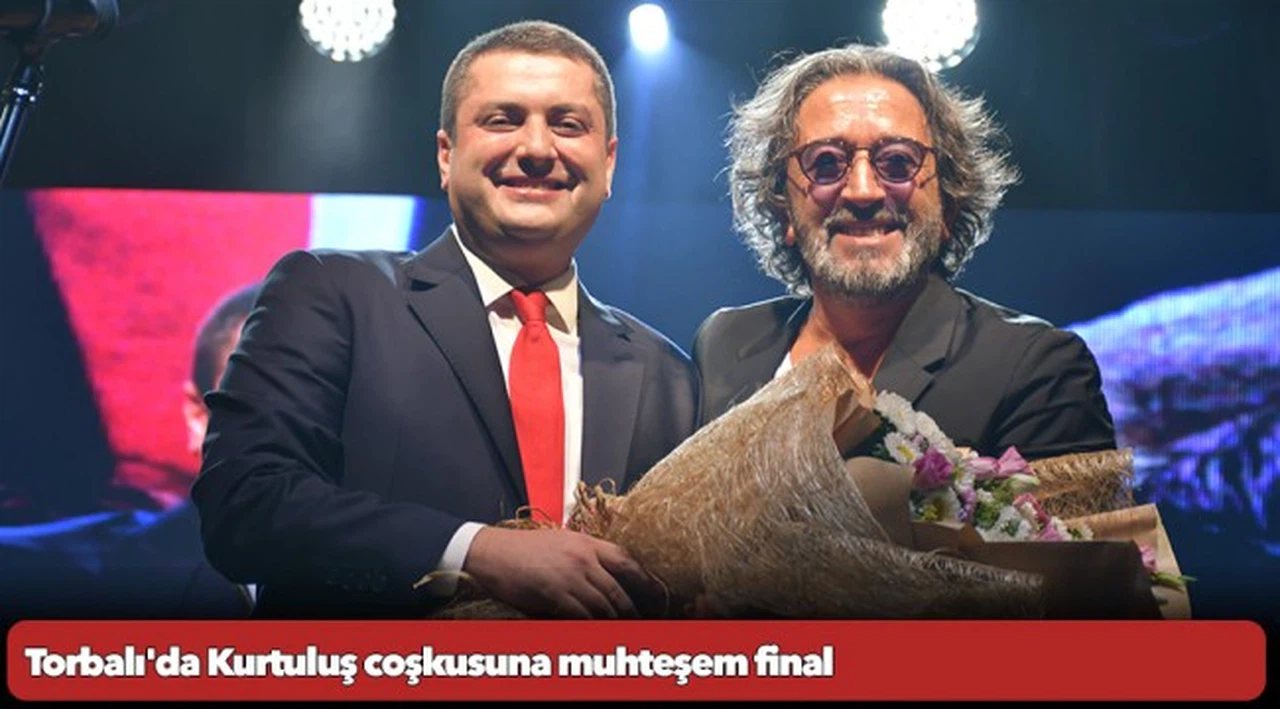 Torbalı'da Kurtuluş coşkusuna muhteşem final