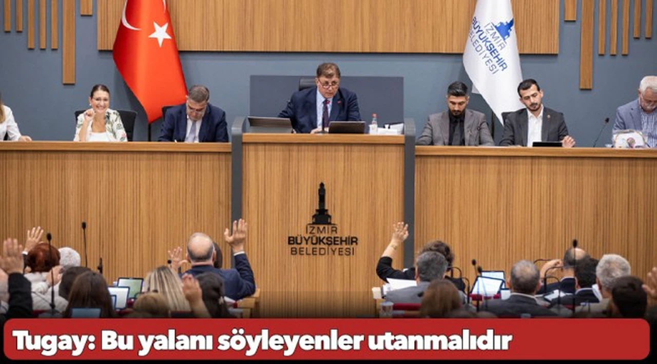 Tugay: Bu yalanı söyleyenler utanmalıdır