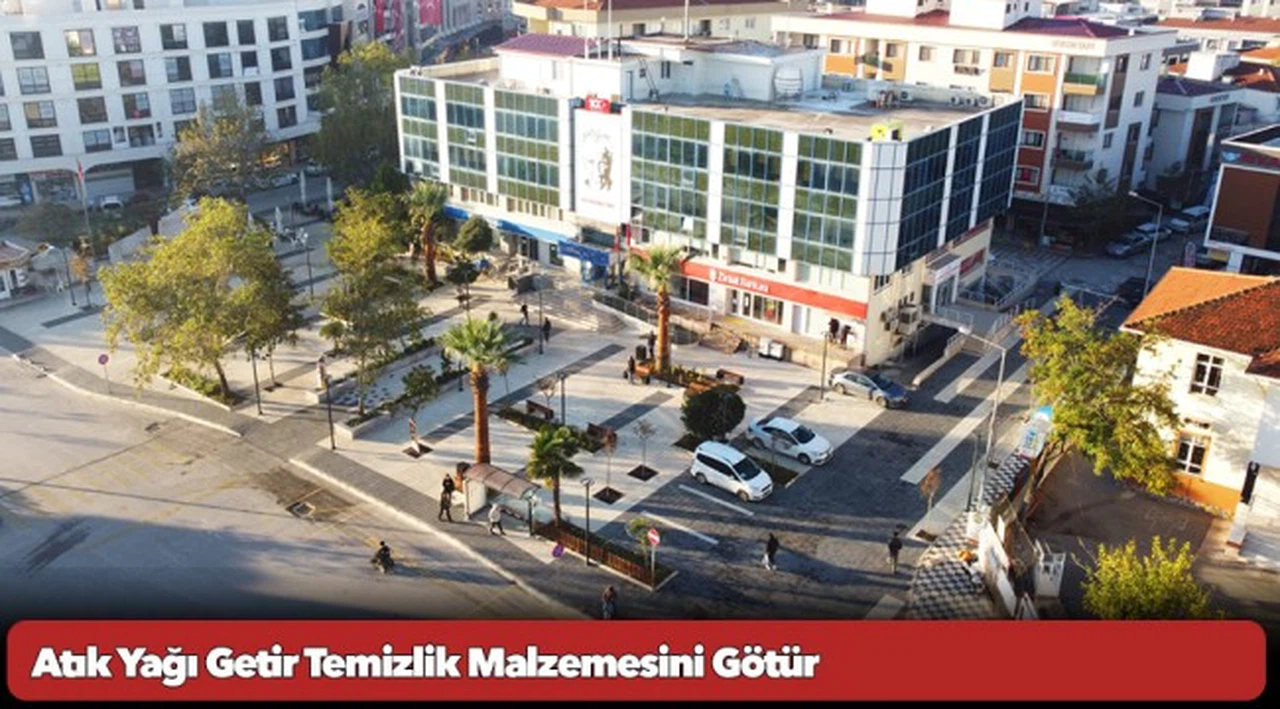 Atık Yağı Getir Temizlik Malzemesini Götür