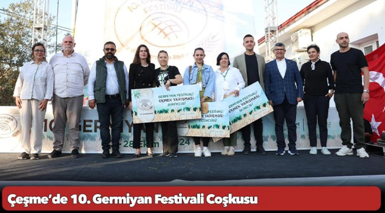 Çeşme’de 10. Germiyan Festivali Coşkusu