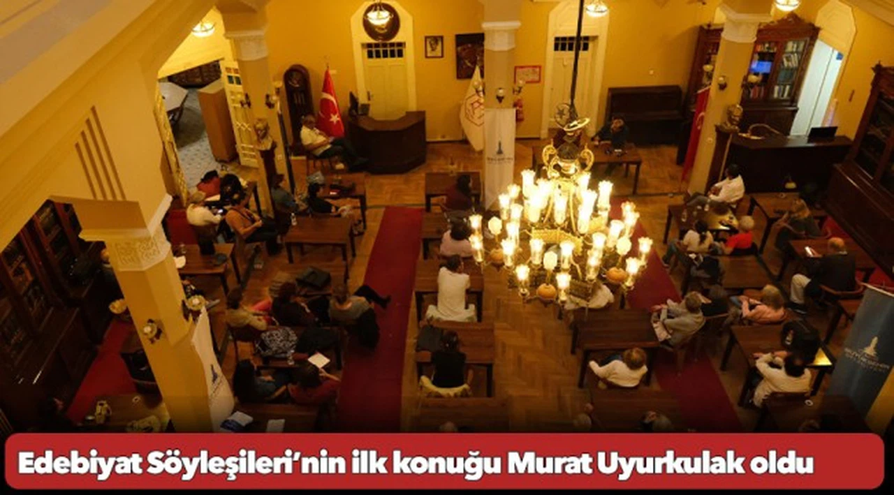 Edebiyat Söyleşileri’nin ilk konuğu Murat Uyurkulak oldu