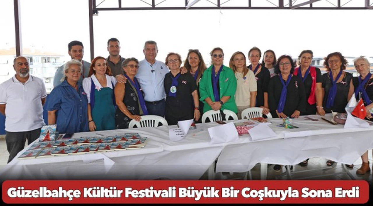 Güzelbahçe Kültür Festivali Büyük Bir Coşkuyla Sona Erdi