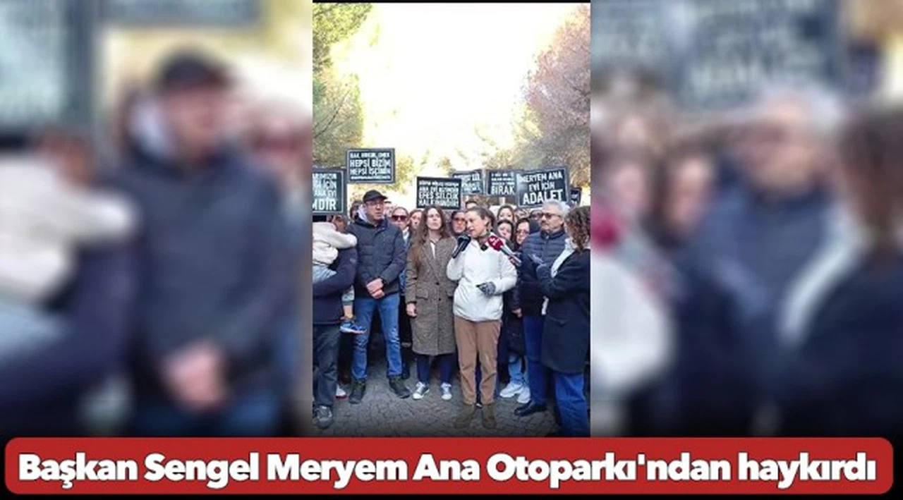 Başkan Sengel Meryem Ana Otoparkı'ndan haykırdı; "Yasal olarak değil ama ekonomik olarak kayyum atıyorum sana demektir"