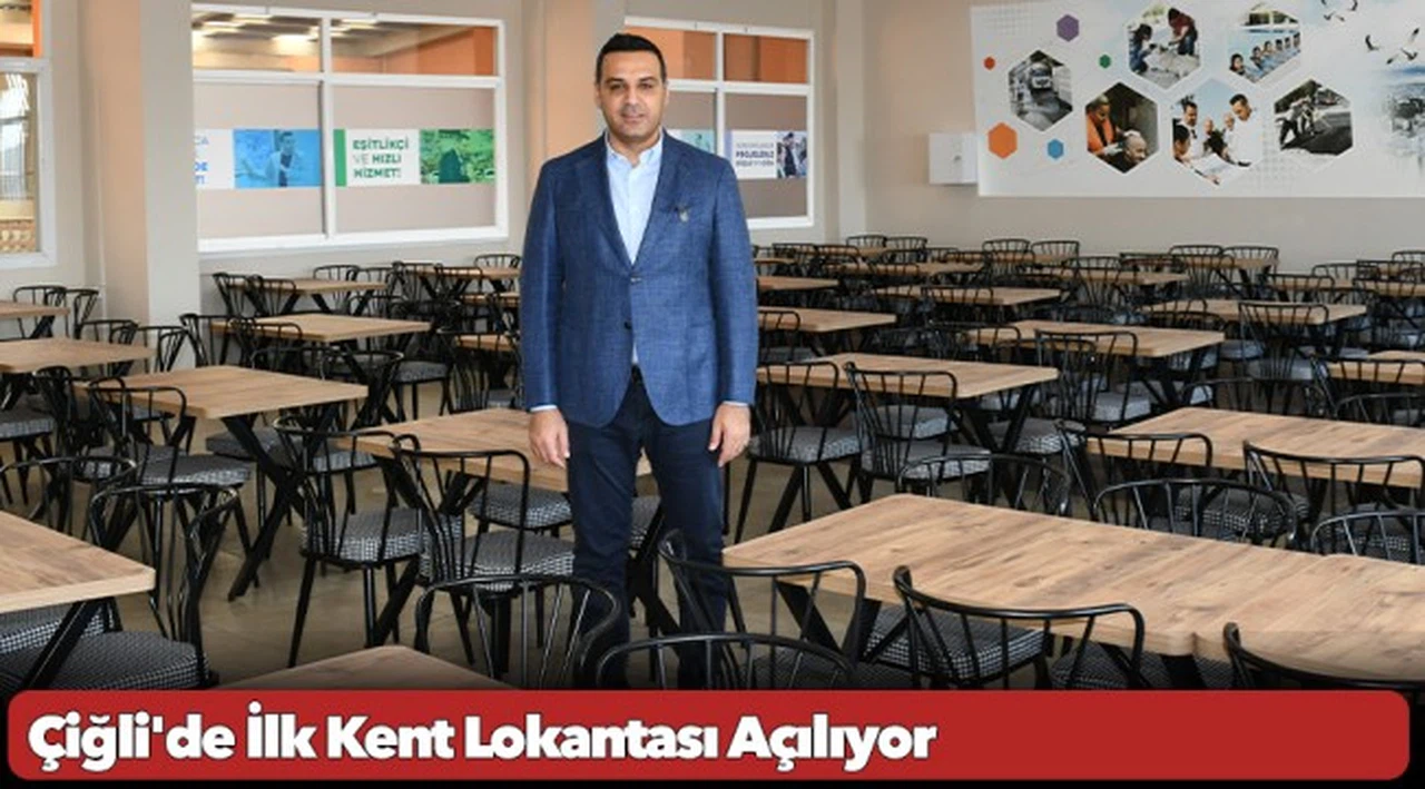 Çiğli'de İlk Kent Lokantası Açılıyor