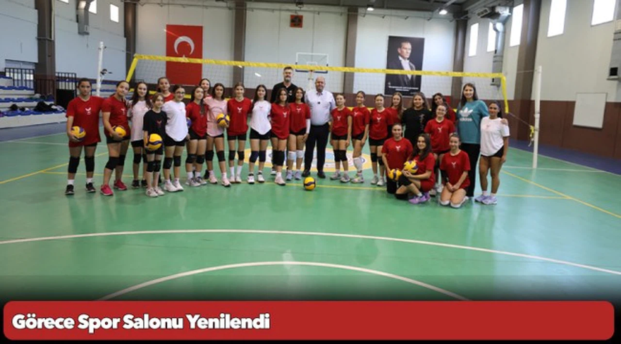 Görece Spor Salonu Yenilendi