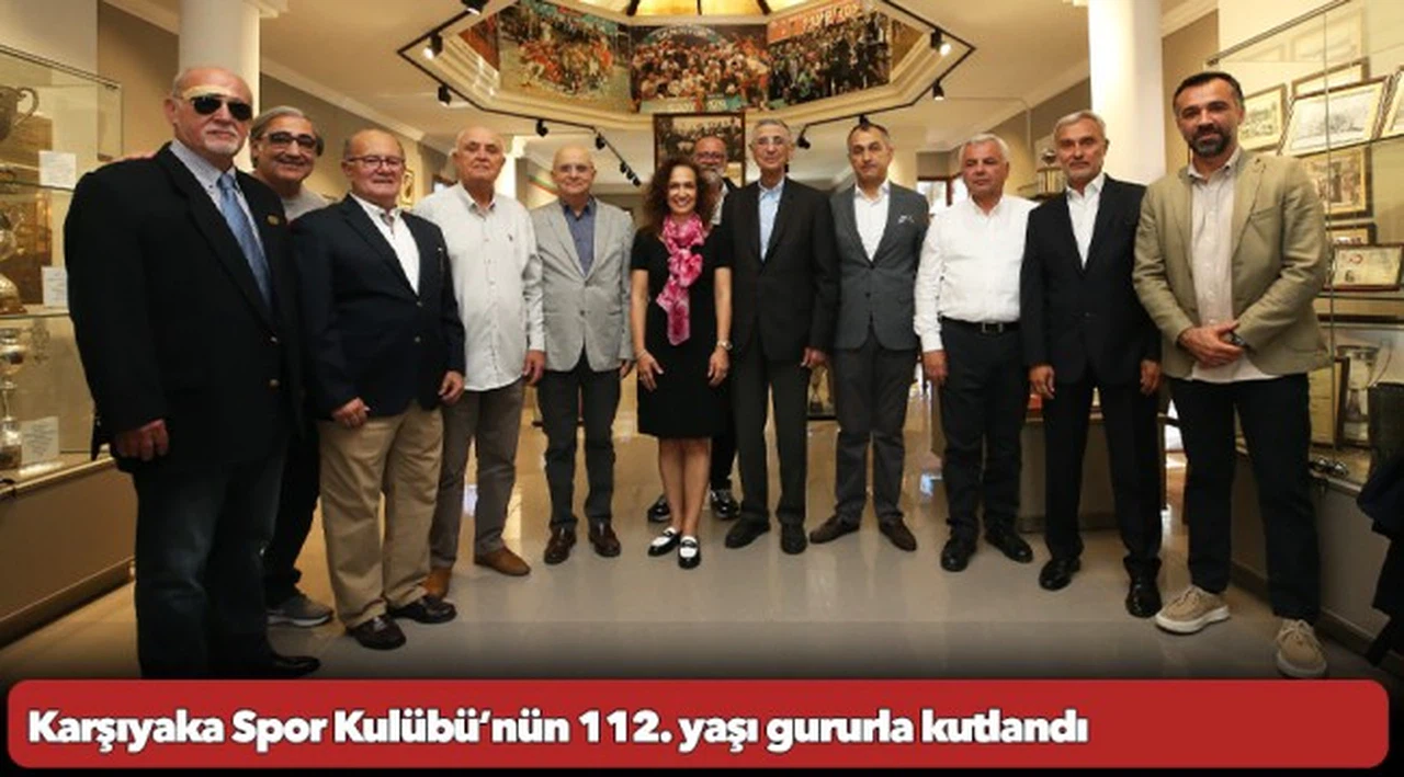 Karşıyaka Spor Kulübü'nün 112. yaşı gururla kutlandı