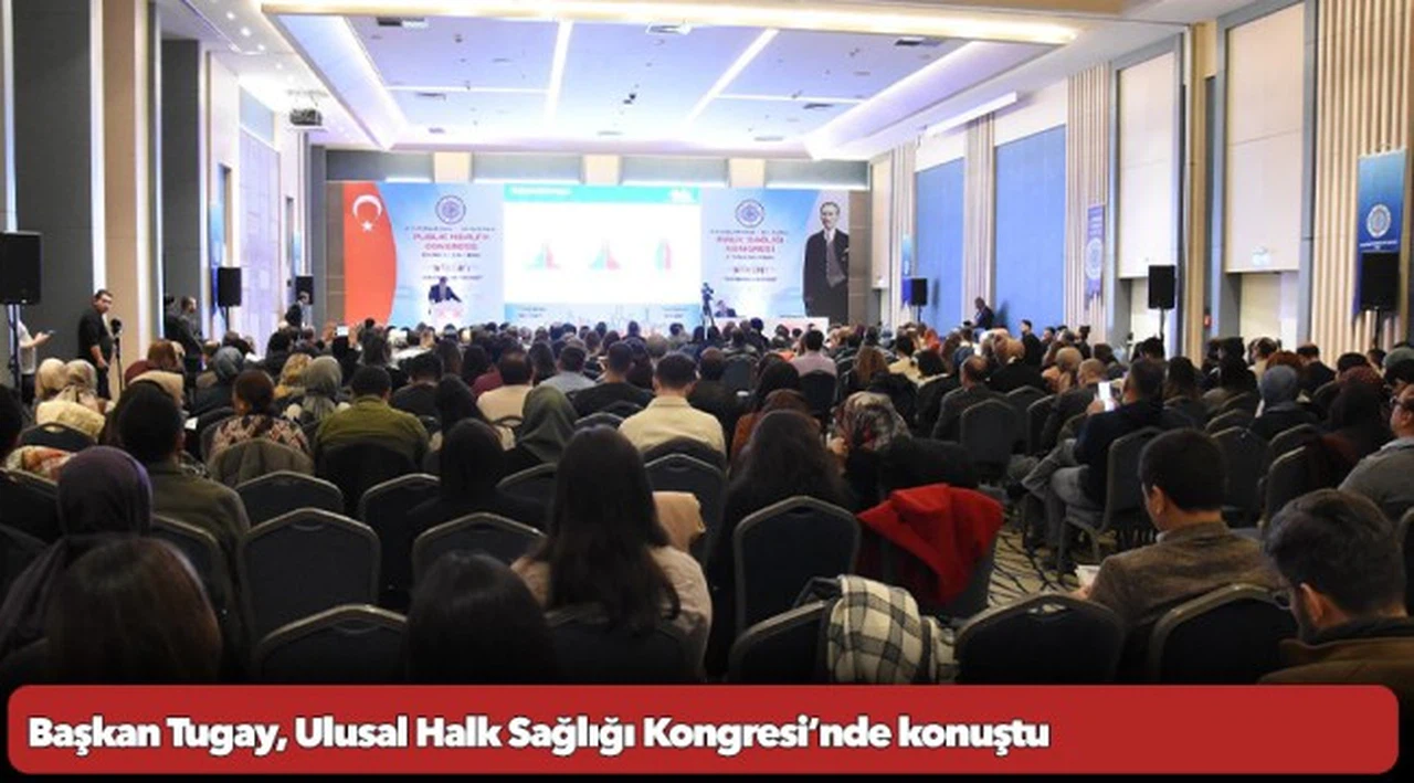 Başkan Tugay, Ulusal Halk Sağlığı Kongresi’nde konuştu “Sağlıklı şehir bir sonuç değil, bir süreç ve bir yöntemdir”