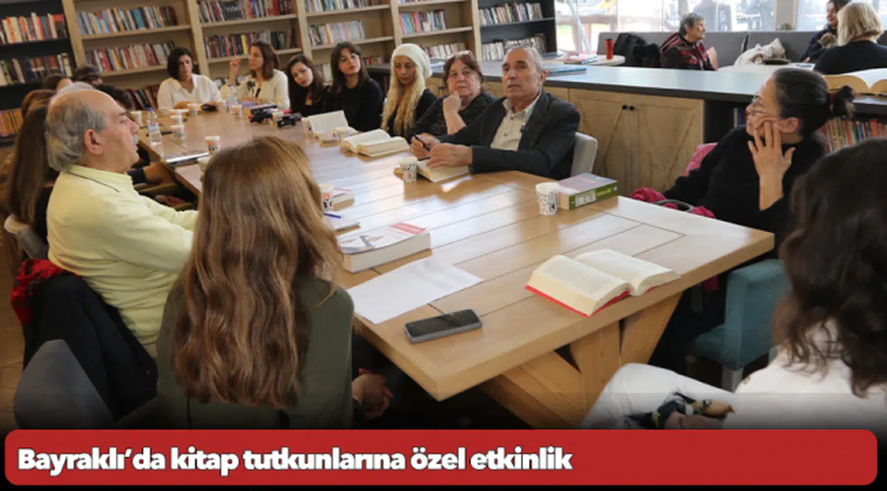 Bayraklı’da kitap tutkunlarına özel etkinlik