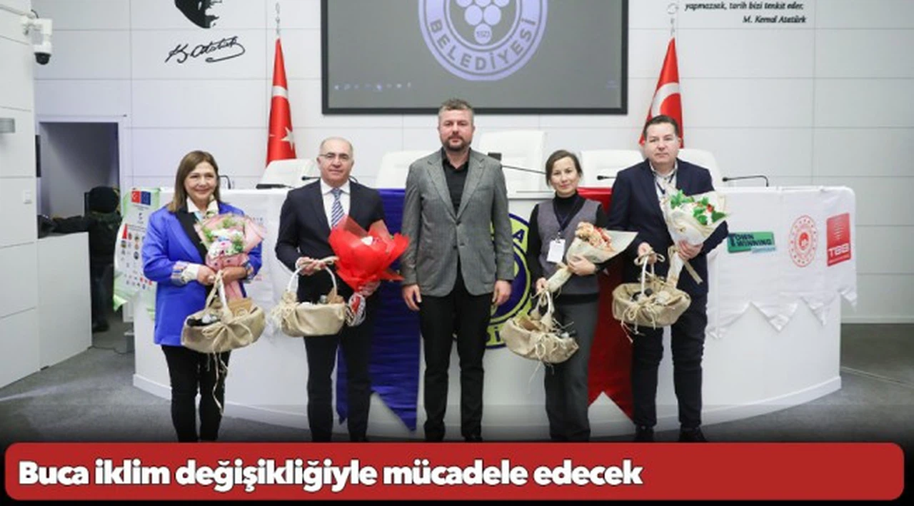 Buca iklim değişikliğiyle mücadele edecek