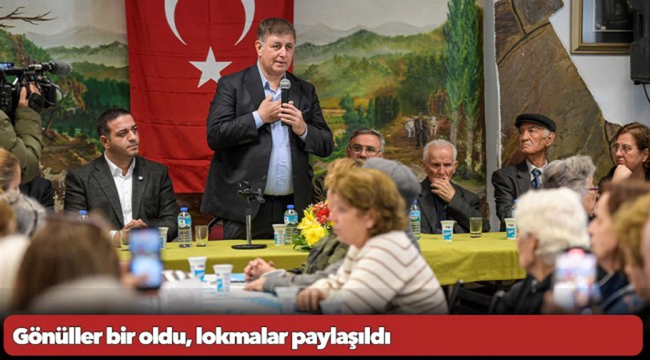 Gönüller bir oldu, lokmalar paylaşıldı