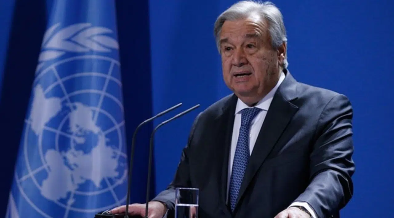 Guterres: 'Suriye halkı, barışçıl bir gelecek için tarihi bir fırsatla karşı karşıya'