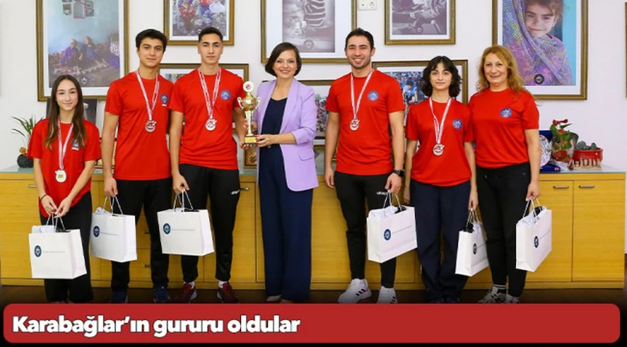 Karabağlar’ın gururu oldular