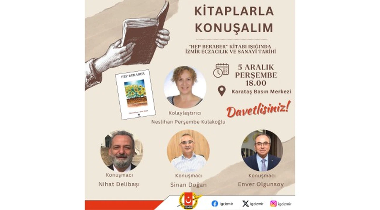"Kitaplarla konuşalım" etkinliği başlıyor