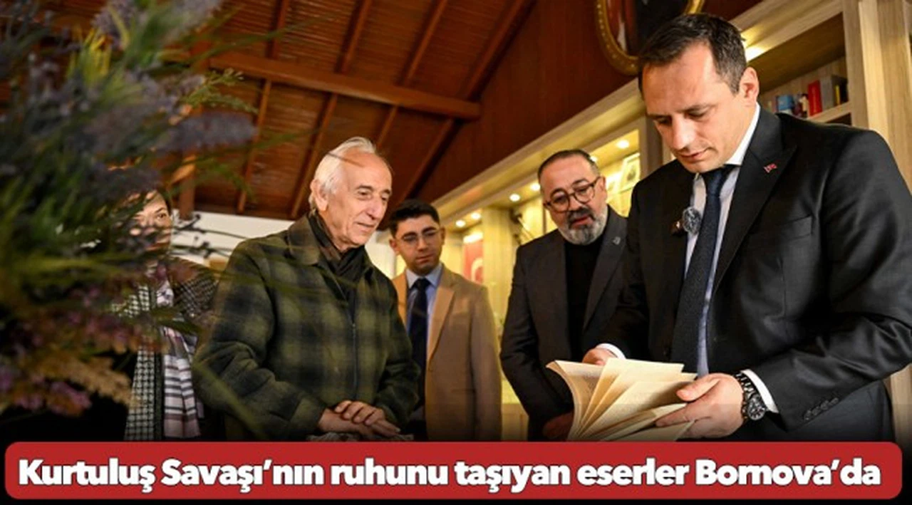 Kurtuluş Savaşı’nın ruhunu taşıyan eserler Bornova’da