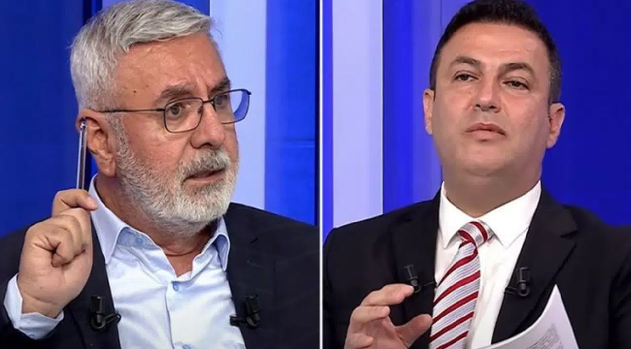 Stüdyoda 'terör' kavgası: Mehmet Metiner, Murat Gezici'nin üzerine yürüdü