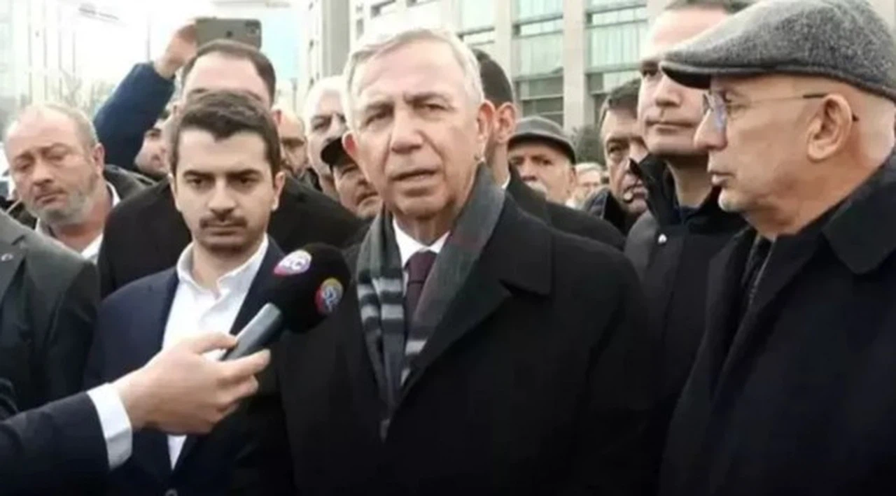 Mansur Yavaş'tan İmamoğlu'na destek: Çağlayan'a geldi