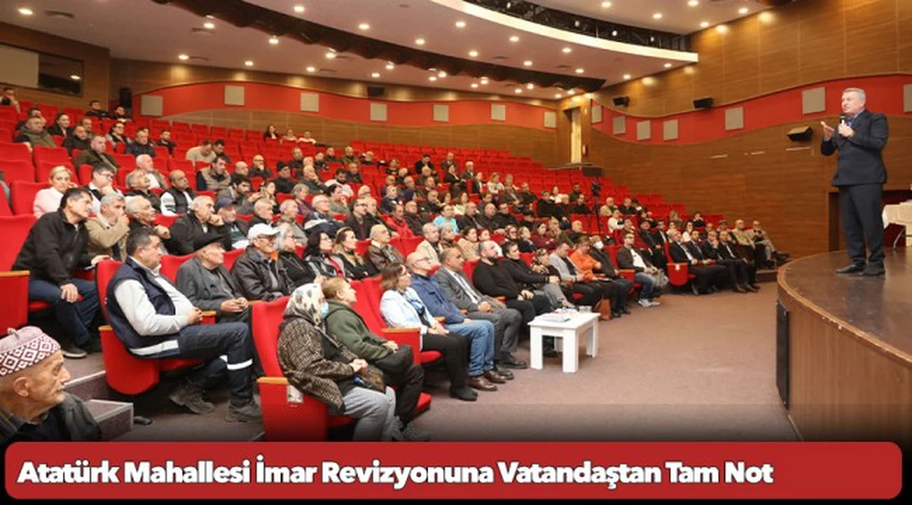 Atatürk Mahallesi İmar Revizyonuna Vatandaştan Tam Not