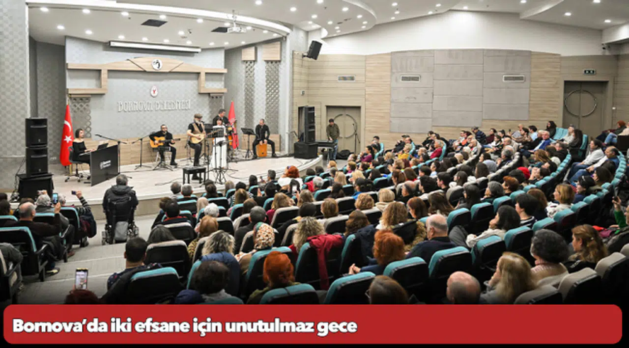 Bornova’da iki efsane için unutulmaz gece