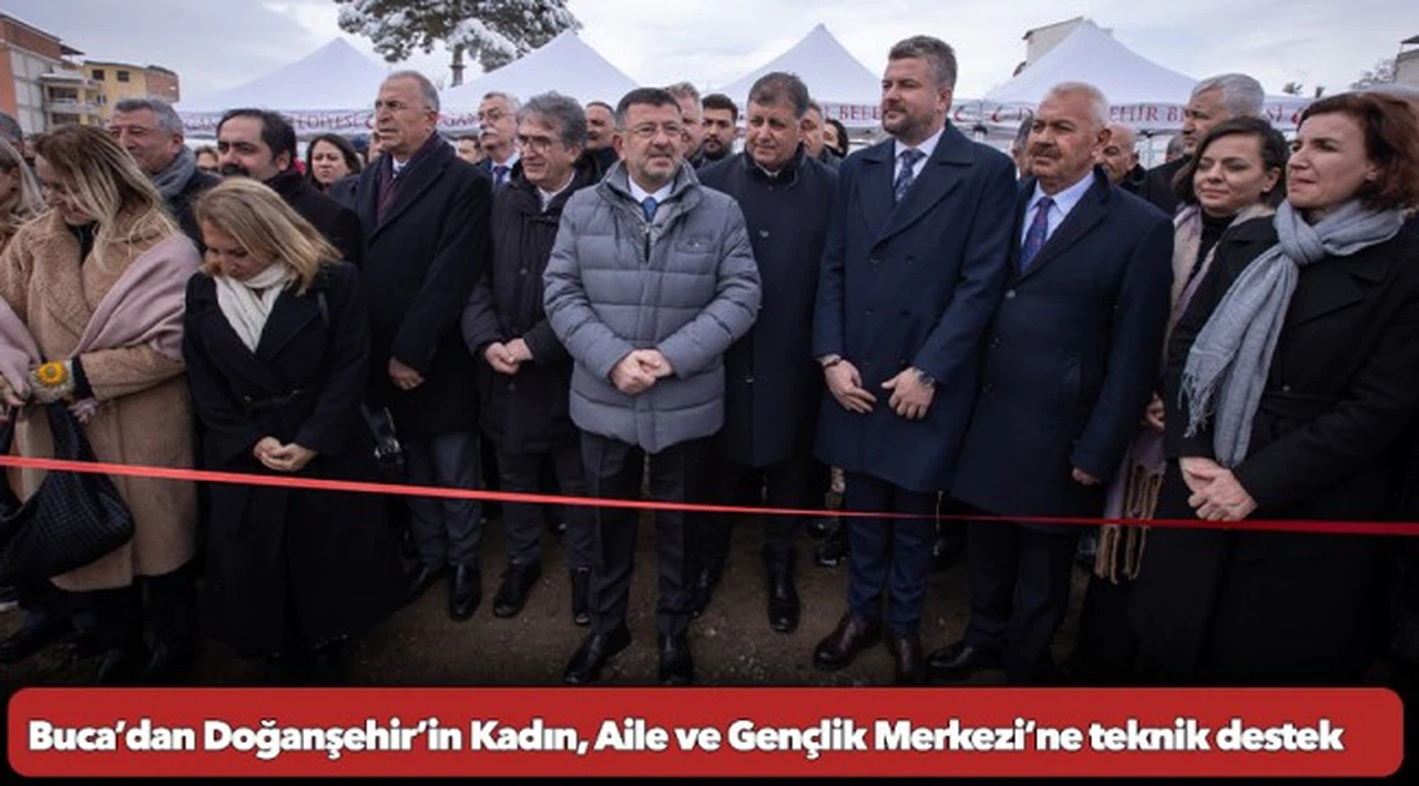 Buca’dan Doğanşehir’in Kadın, Aile ve Gençlik Merkezi’ne teknik destek