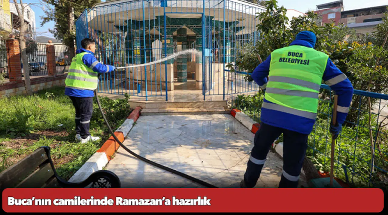 Buca’nın camilerinde Ramazan’a hazırlık
