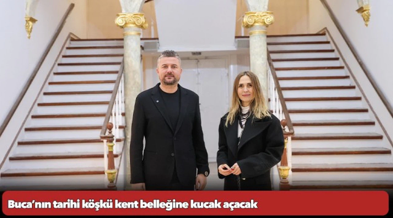 Buca’nın tarihi köşkü kent belleğine kucak açacak