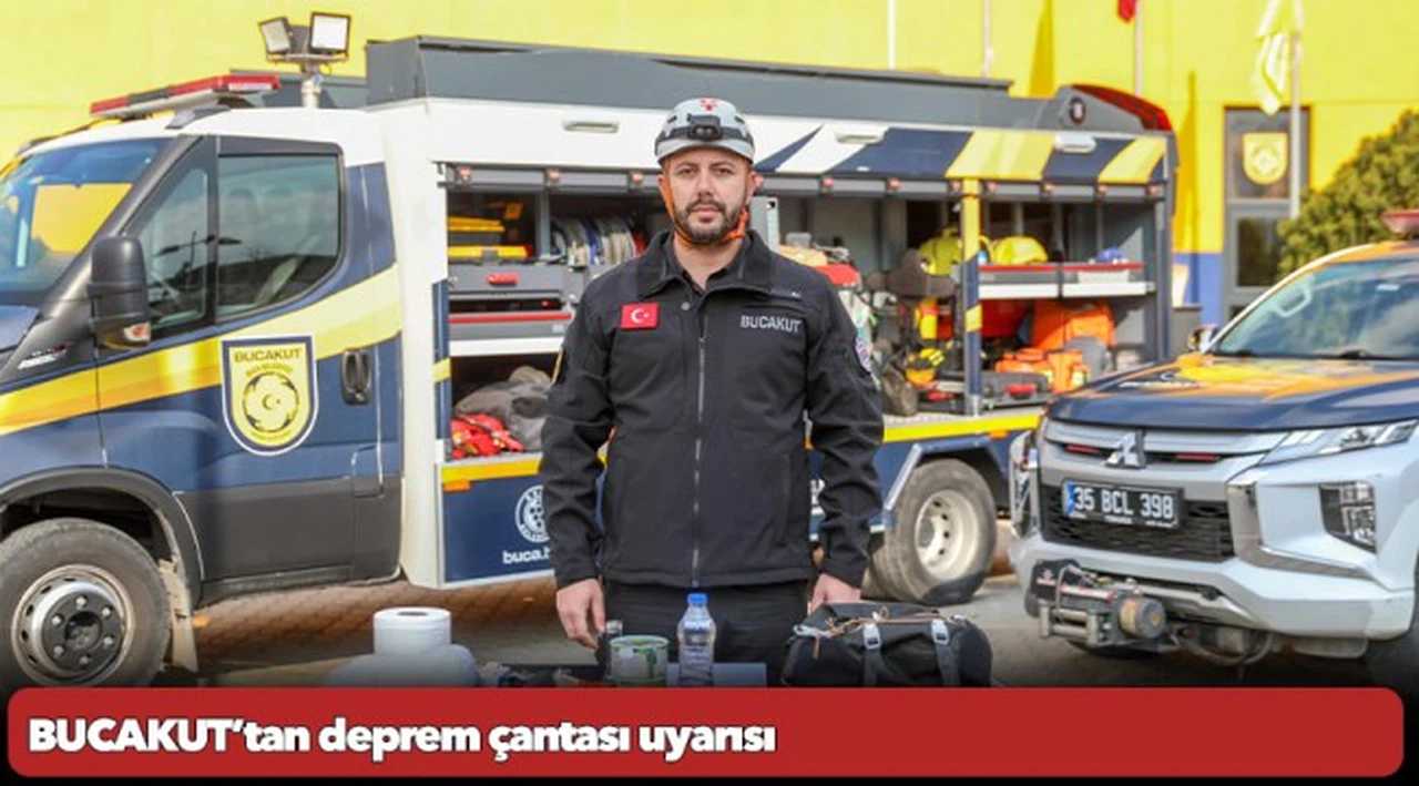 BUCAKUT’tan deprem çantası uyarısı