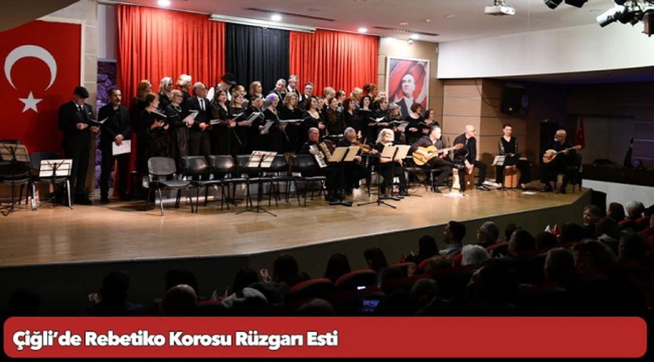 Çiğli’de Rebetiko Korosu Rüzgarı Esti